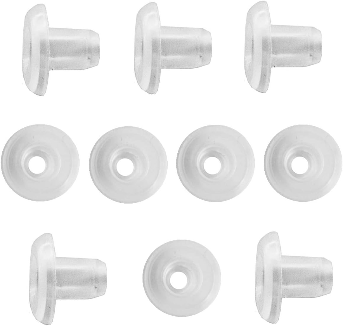 10pcs Horizontal Blinds Bottom Rail Ladder Cord Button Plug for Wood & Faux Wood
