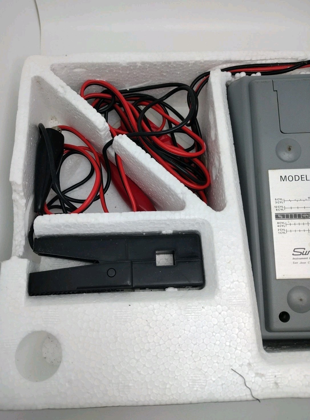 Vintage Suntune Inductive Tune-up Analyzer With Box Model CP7672.