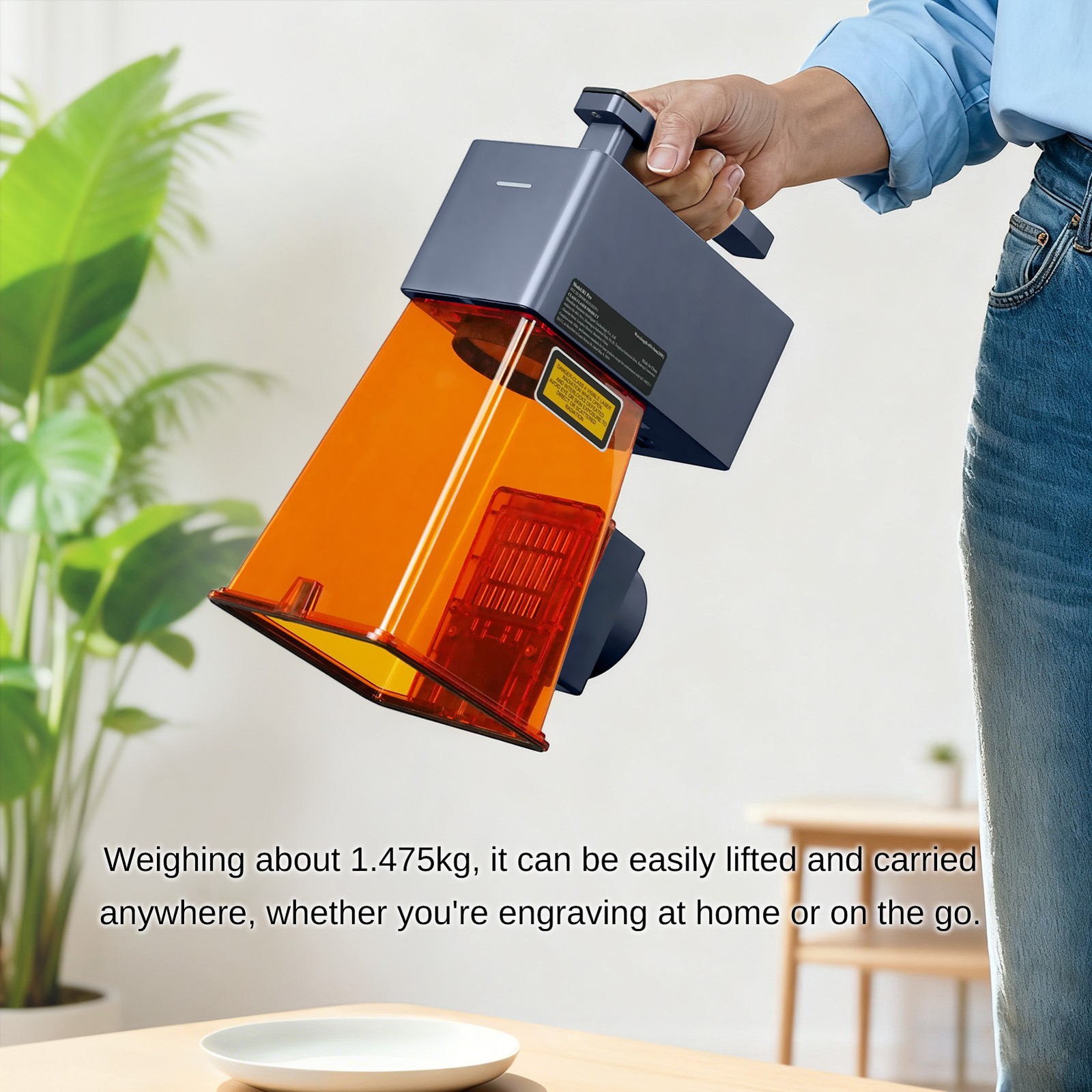NEW Raymoto R1-10W /R1 Pro-20W Handheld Laser Engraver Machine with Air Purifier