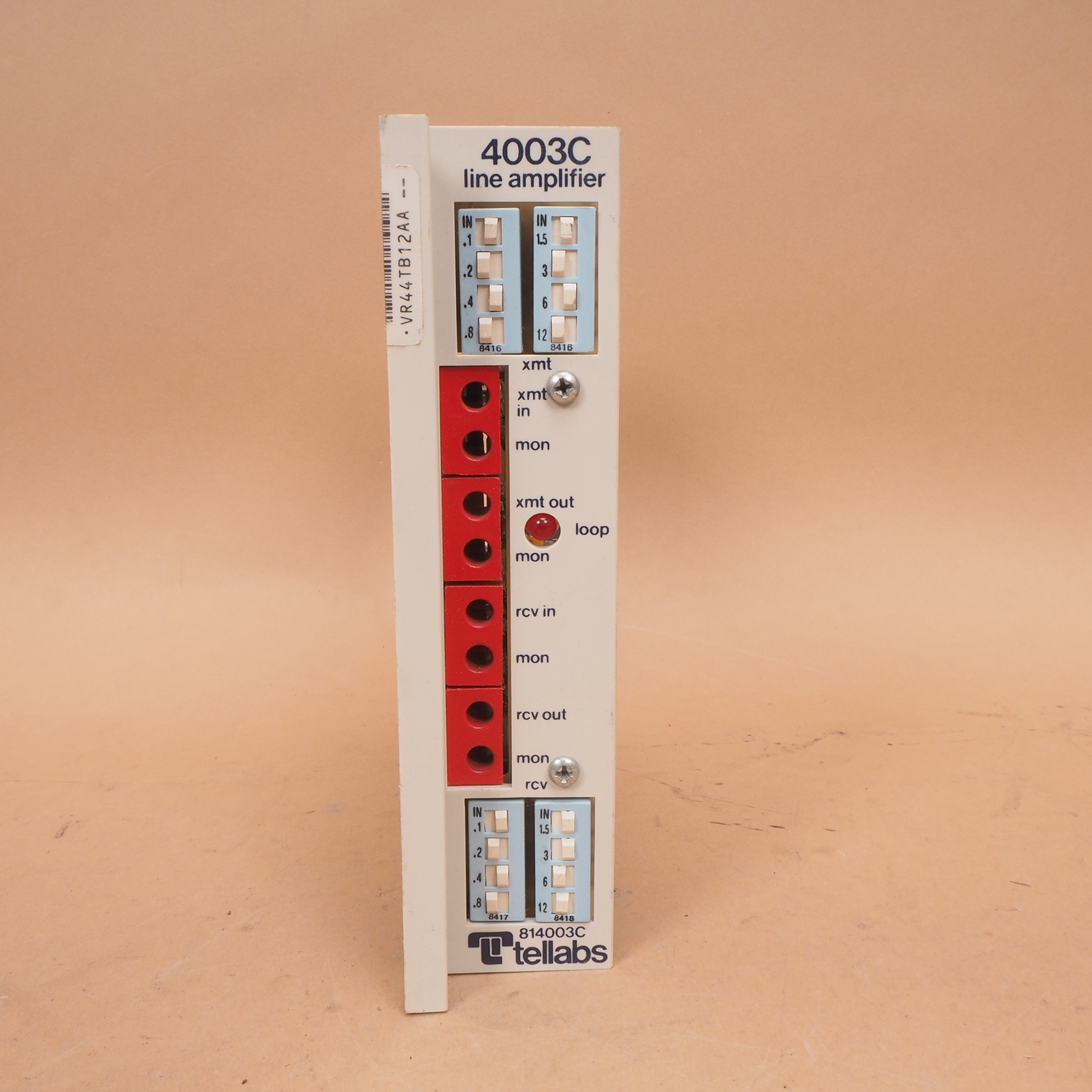 Tellabs Line Amplifier 4003C w Loopback