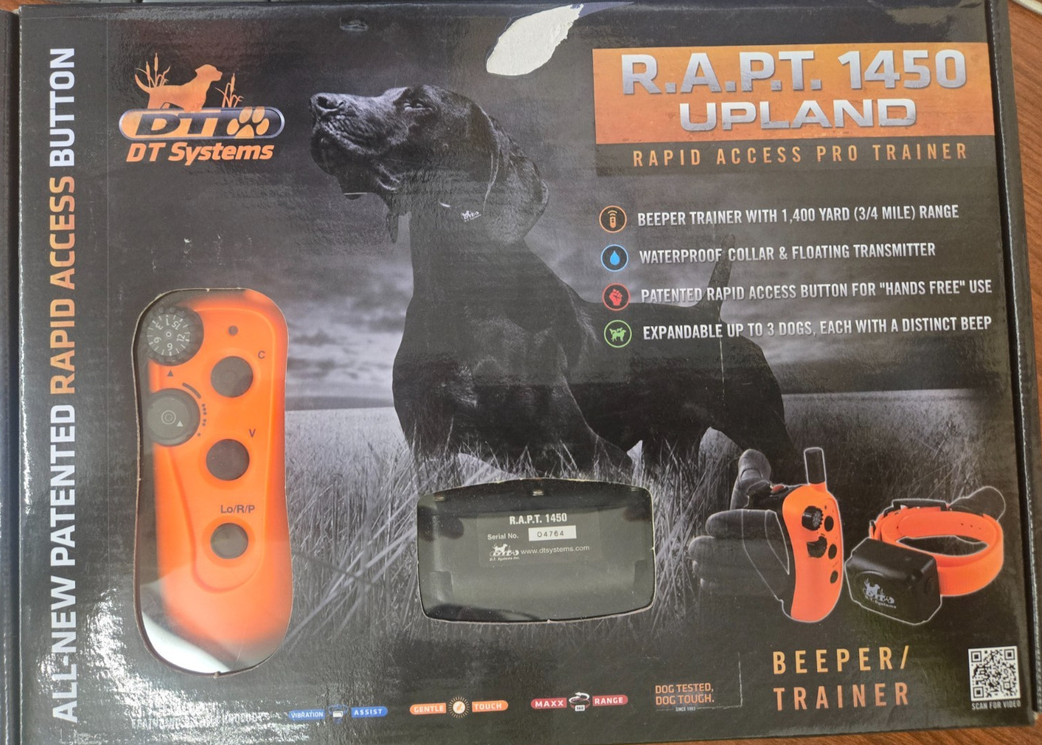 DT Systems Upland  R.A.P.T.  With Beeper  RAPT1450