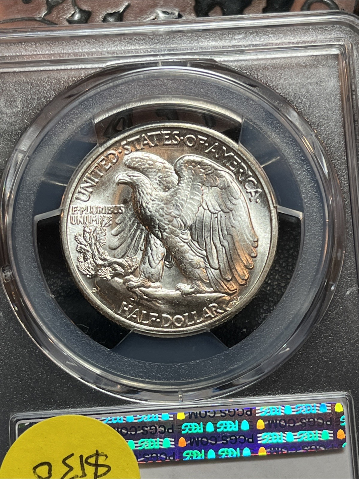 1947-D Walking Liberty Half Dollar, PCGS, MS64
