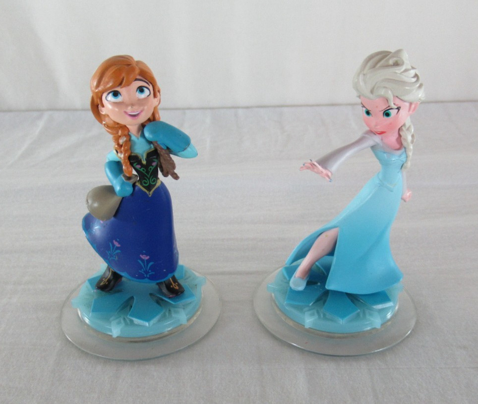 Disney Infinity 1.0 Frozen Anna & Elsa Figurines 2013