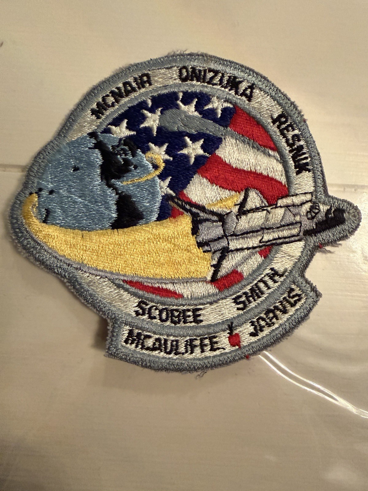 NASA Challenger 10 Patch And Info