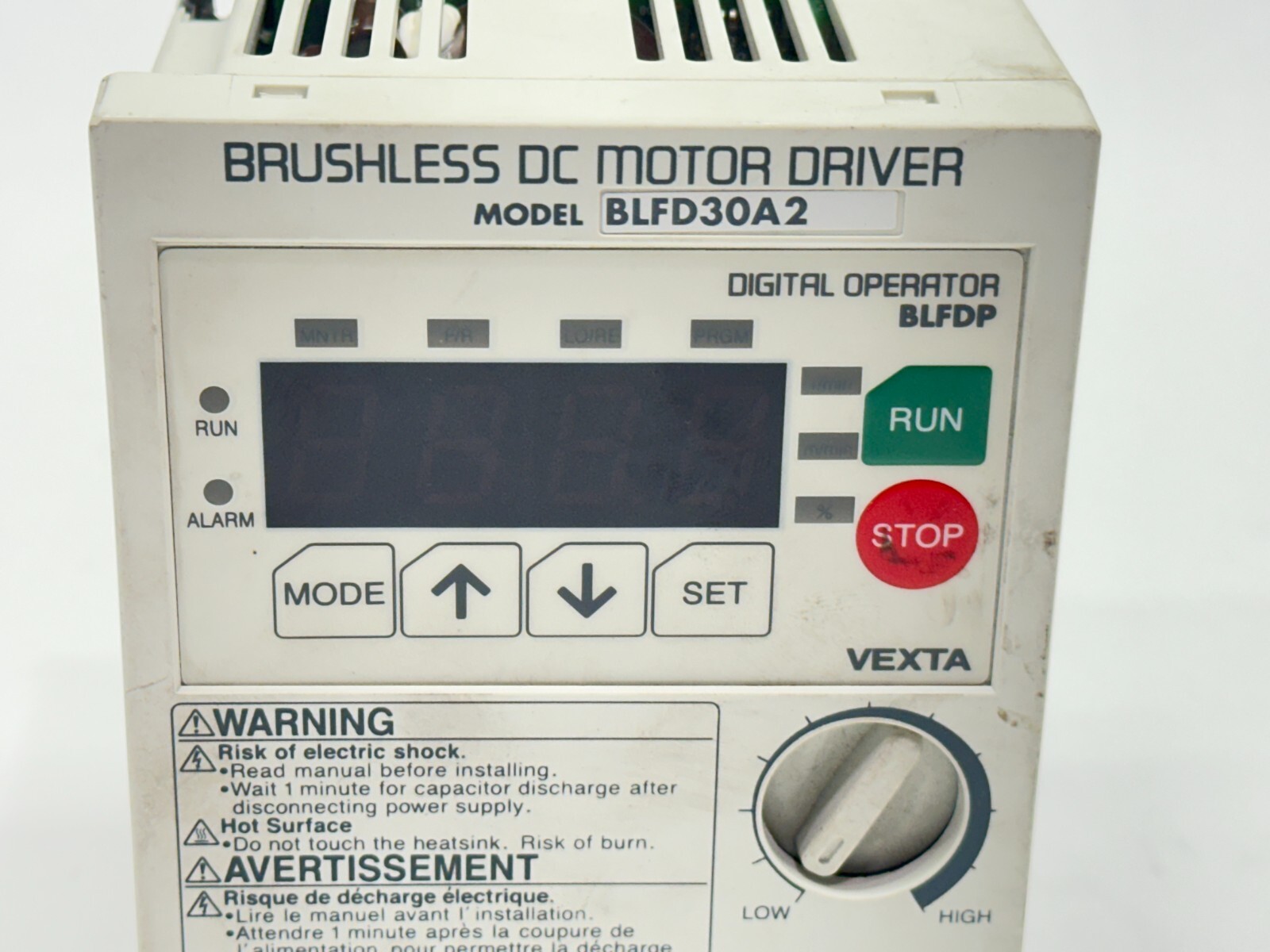 Oriental Motor BLFD30A2 Vexta Brushless DC Motor Driver Speed Controller