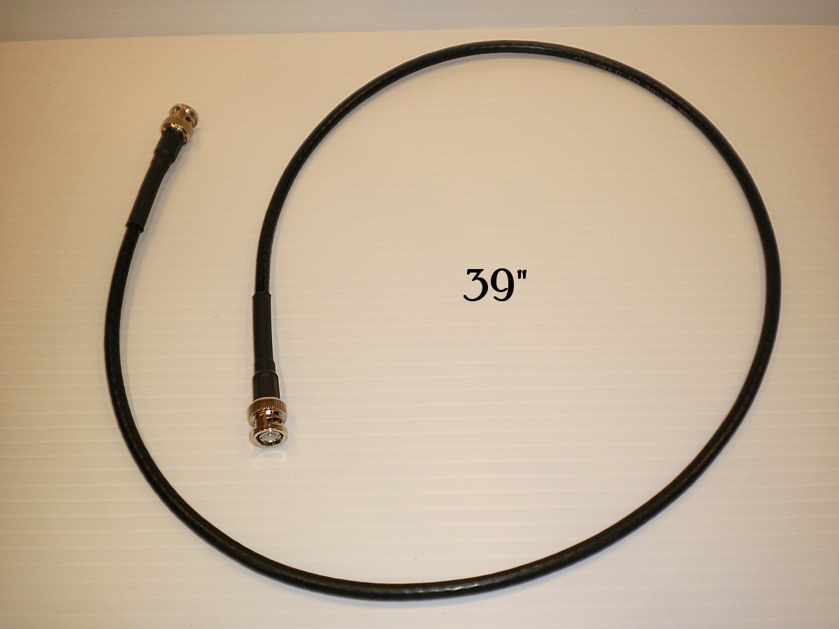 Quality 39" BNC Cable for Radiation Survey Meter Geiger Counter Ludlum Eberline