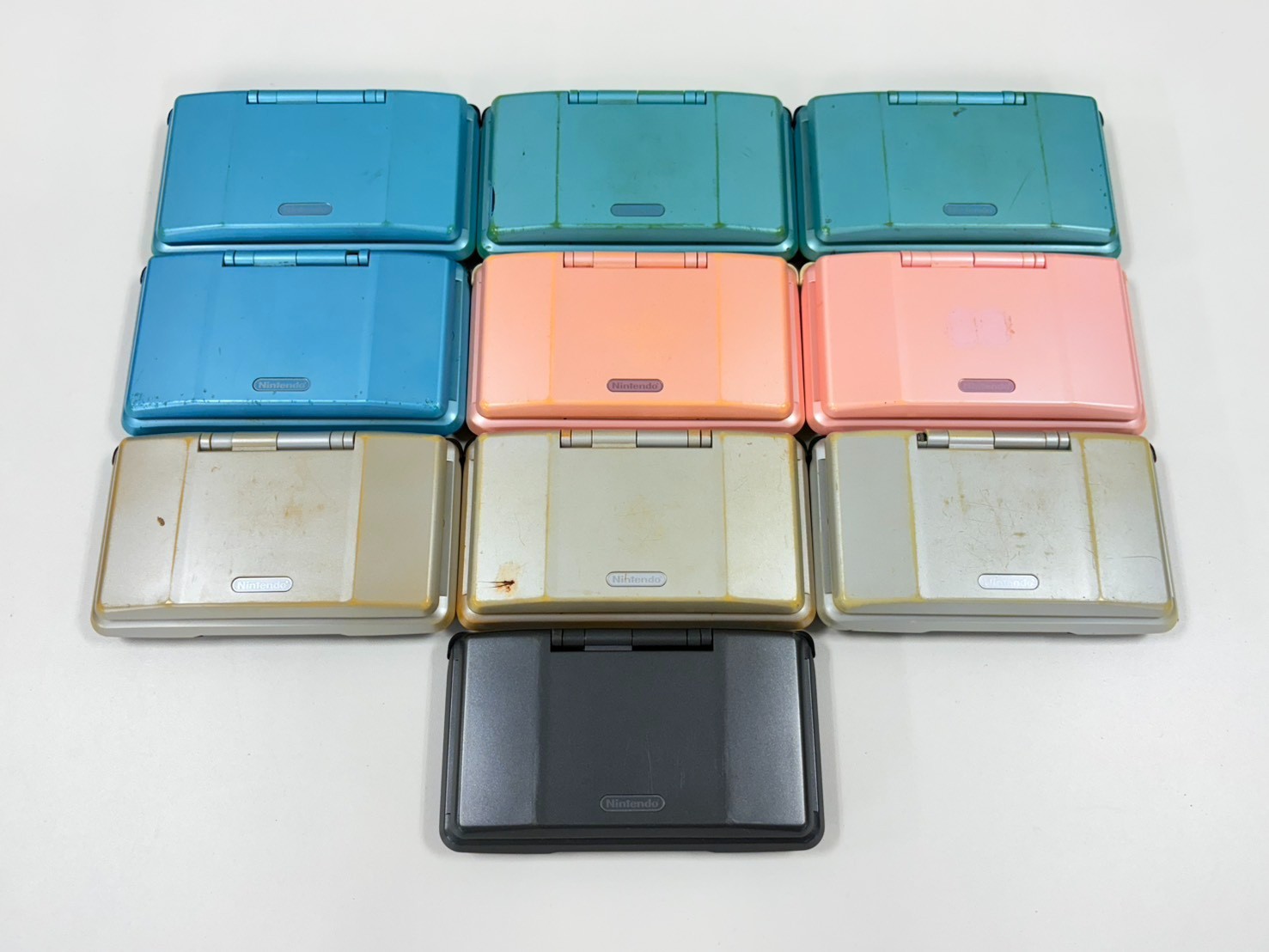 Nintendo Ds Console Lot of 10 Console Japan ver for parts Junk Ds-3