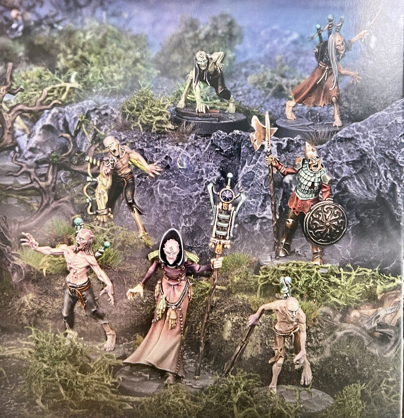 The Exiled Dead Warhammer Underworlds NEW sprue & cards undead age of Sigmar Aos