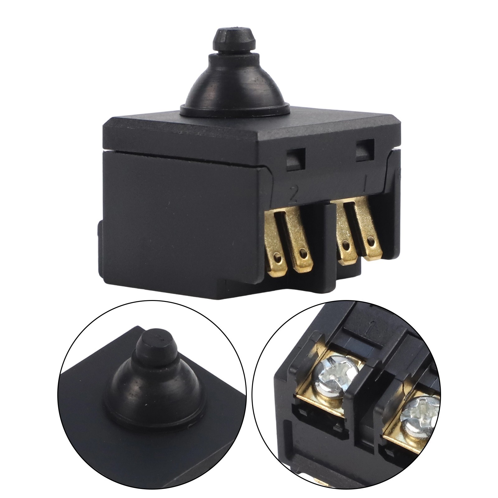 Replacement Push Button Switch For Angle Grinder 100 Polisher Accessory New