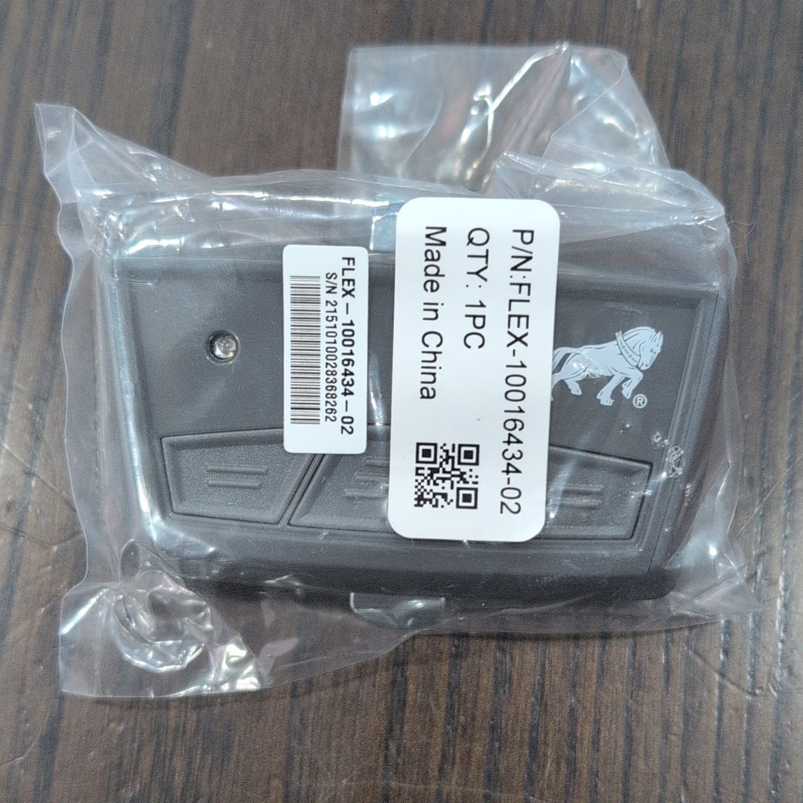 Mighty Mule 3-Button Remote Transmitter Black for FLEX-10016434-02