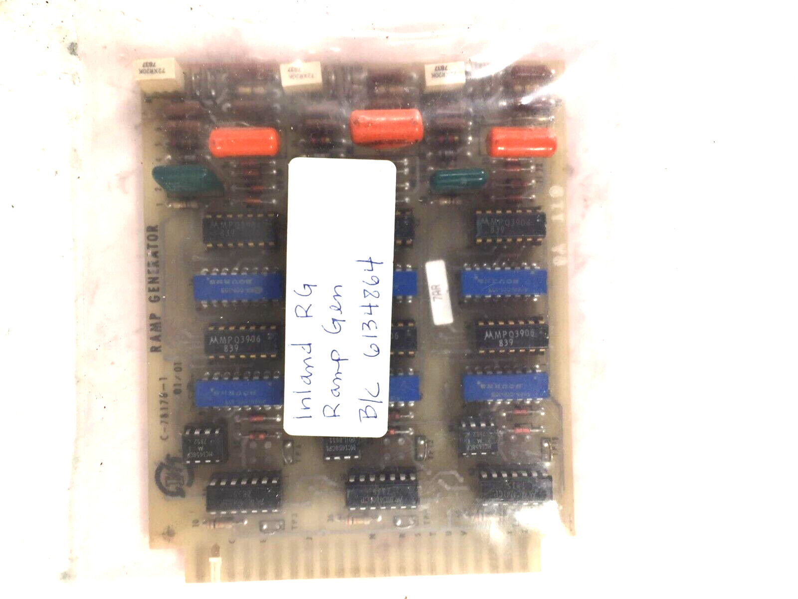 1 USED INLAND C-78178-1 RAMP GENERATOR  BOARD ***MAKE OFFER***