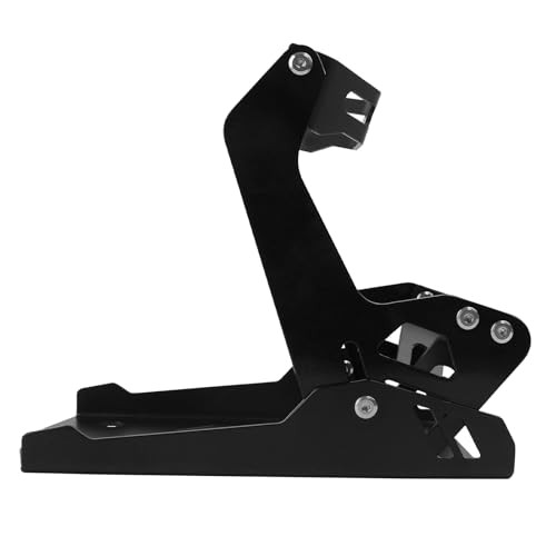 Motorcycle Wheel Chock 1800 lbs Capacity, Portable & Adjustable Front Black