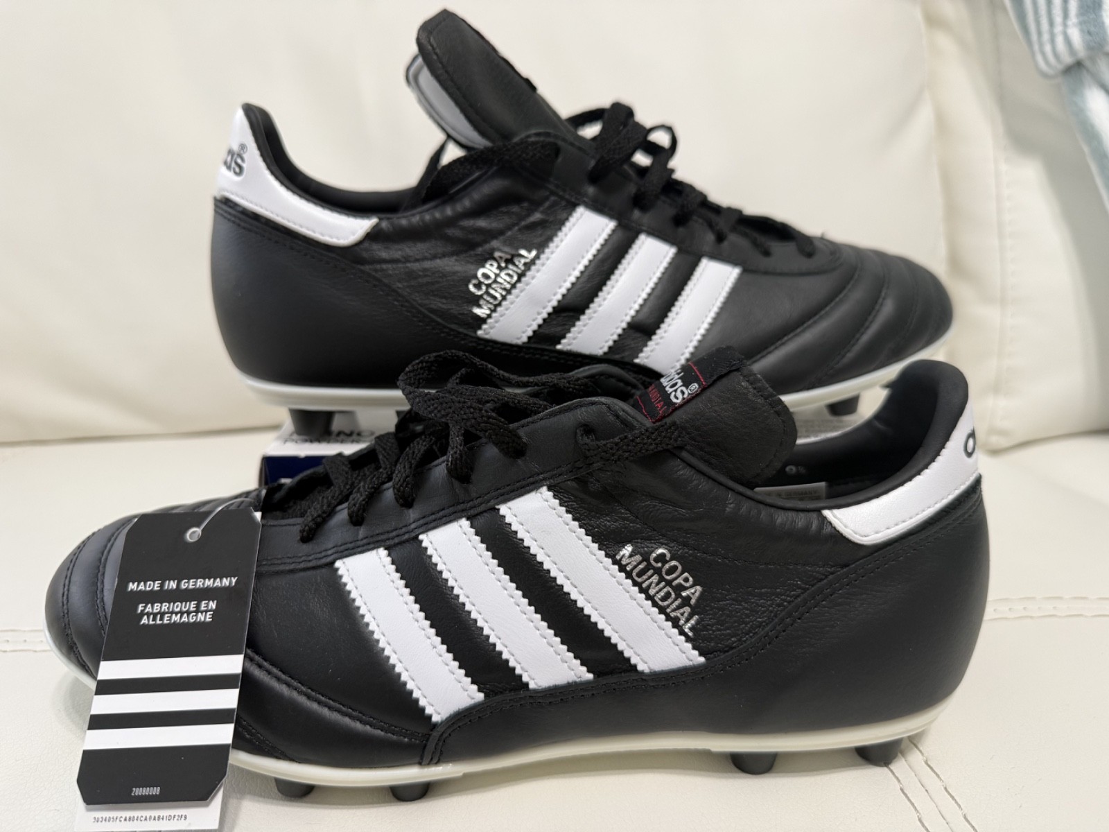 Adidas Copa Mundial Soccer Cleats 015110 Made In Germany Men's Size 10