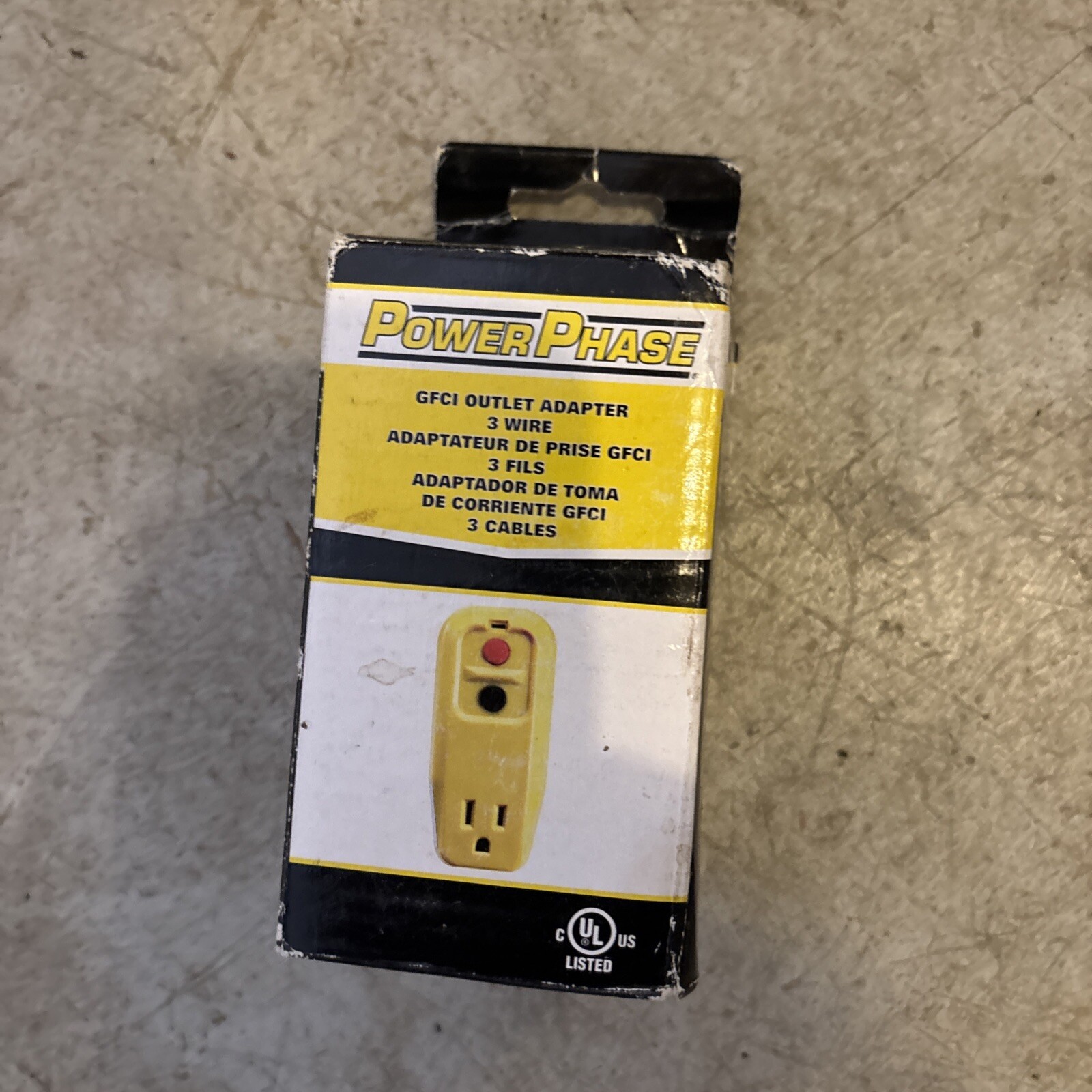 POWER PHASE 0717461 OUTLET ADAPTER -FREE SHIPPING-