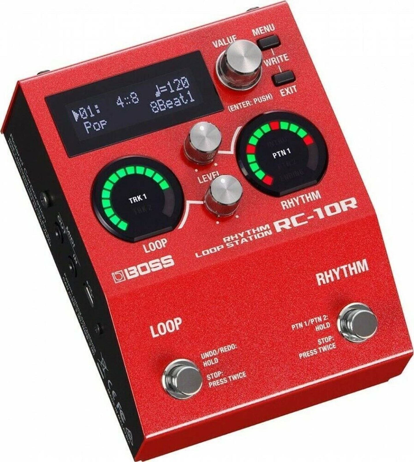 BOSS RC-10R Rhythm Loop Station Looper Guitar Effects Pedal