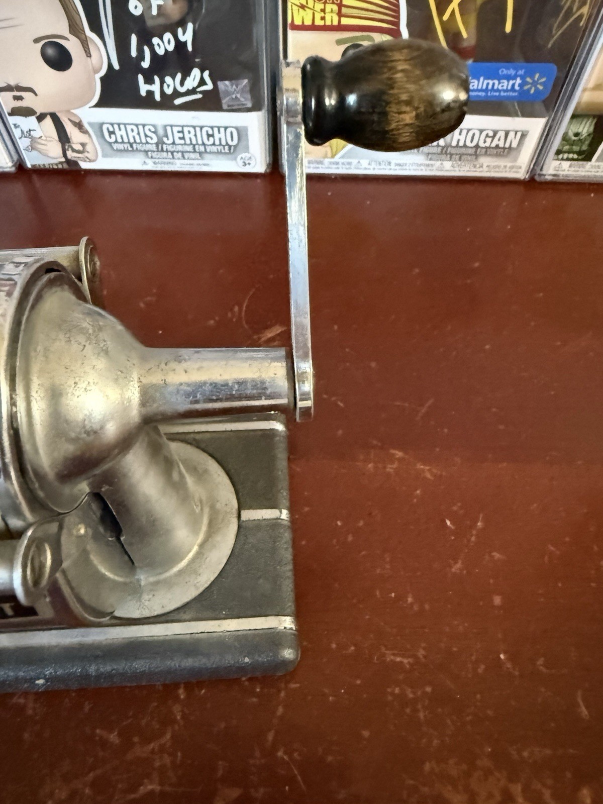 Vintage Boston Silver Comet Pencil Sharpener