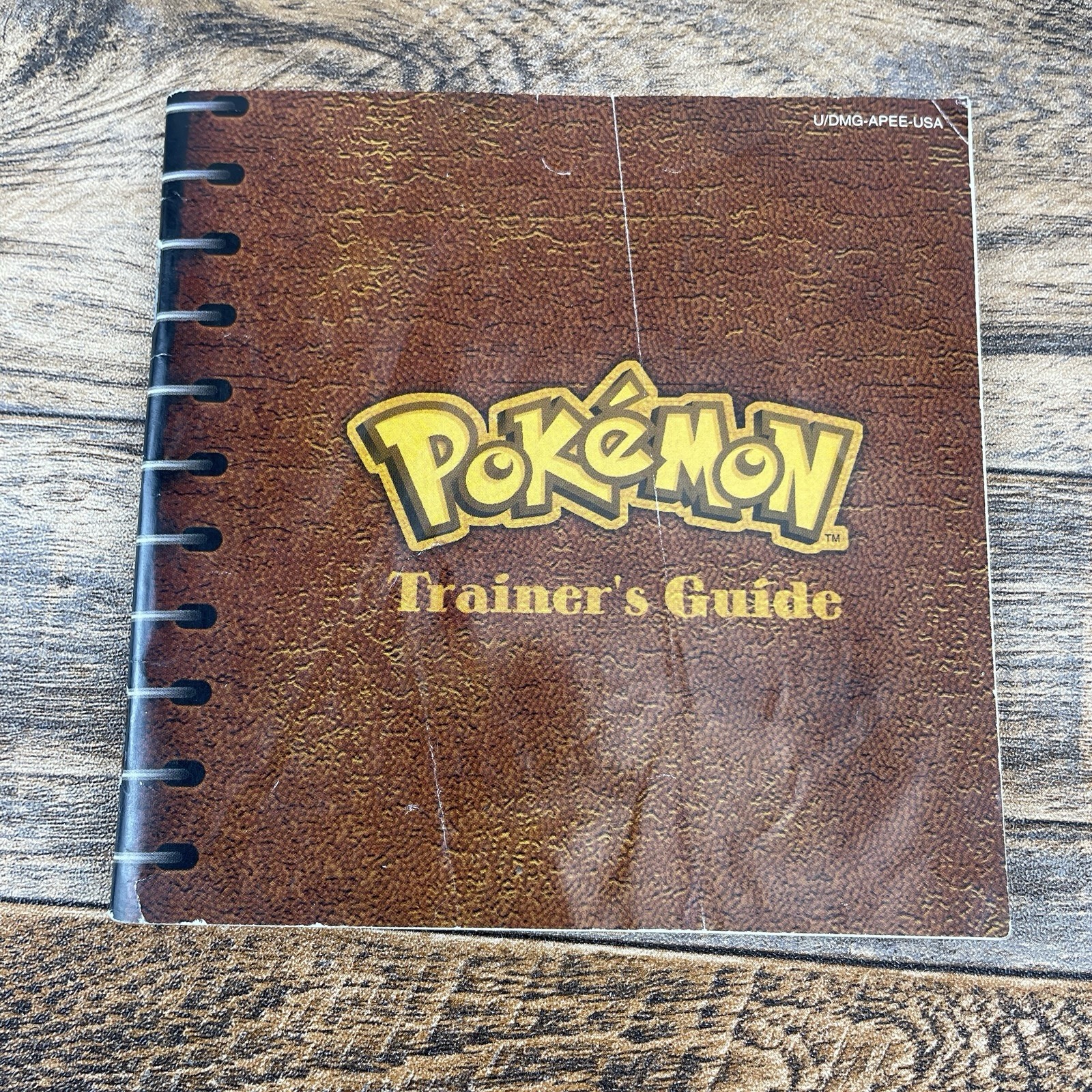 Pokemon Trainer's Guide Manual ONLY - Game Boy Pokemon Blue U/DMG-APEE-USA