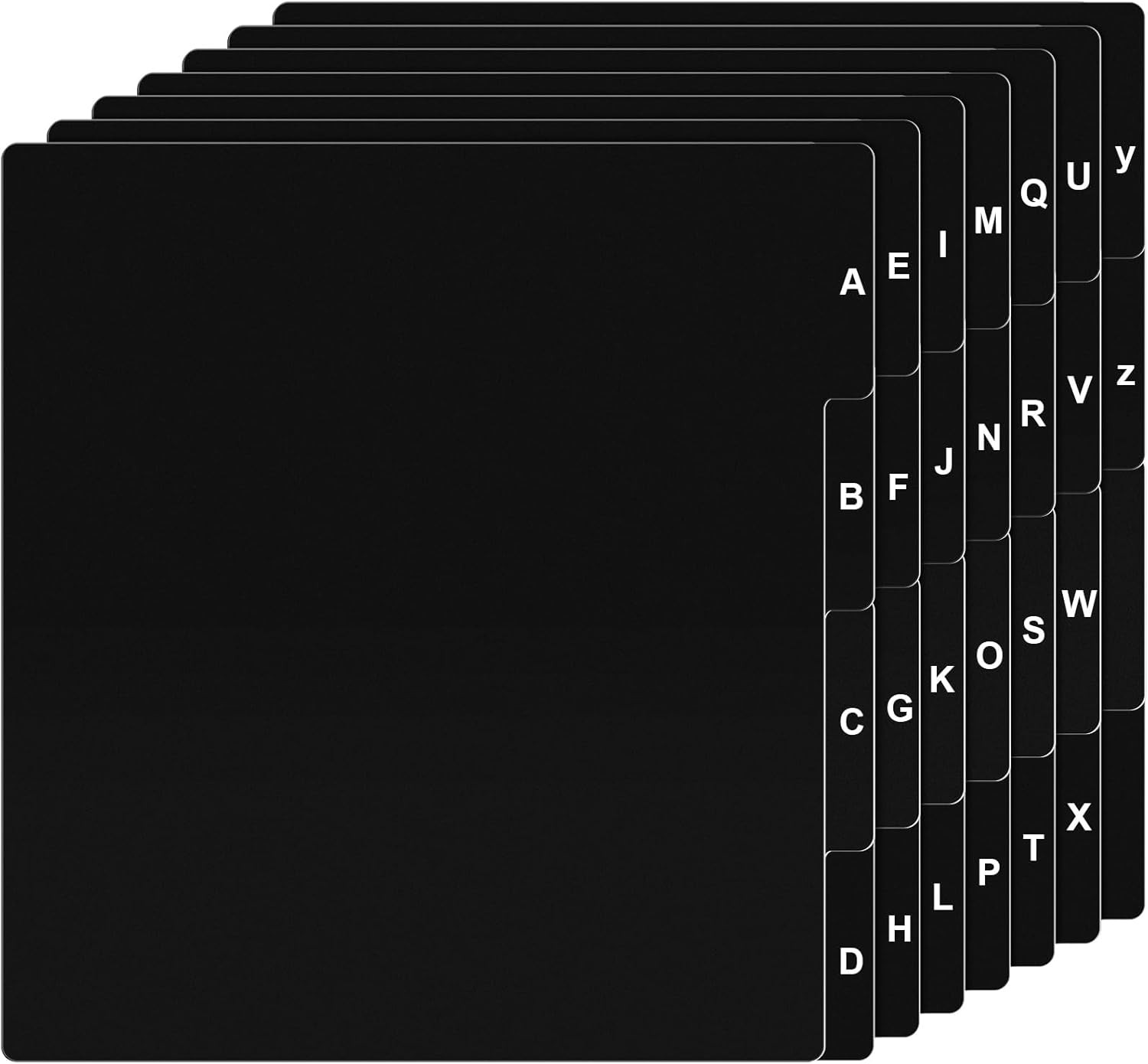 Marspark 26 Pcs Vinyl Album Divider A-z Record Divider DVD Cd File Alphabet R...