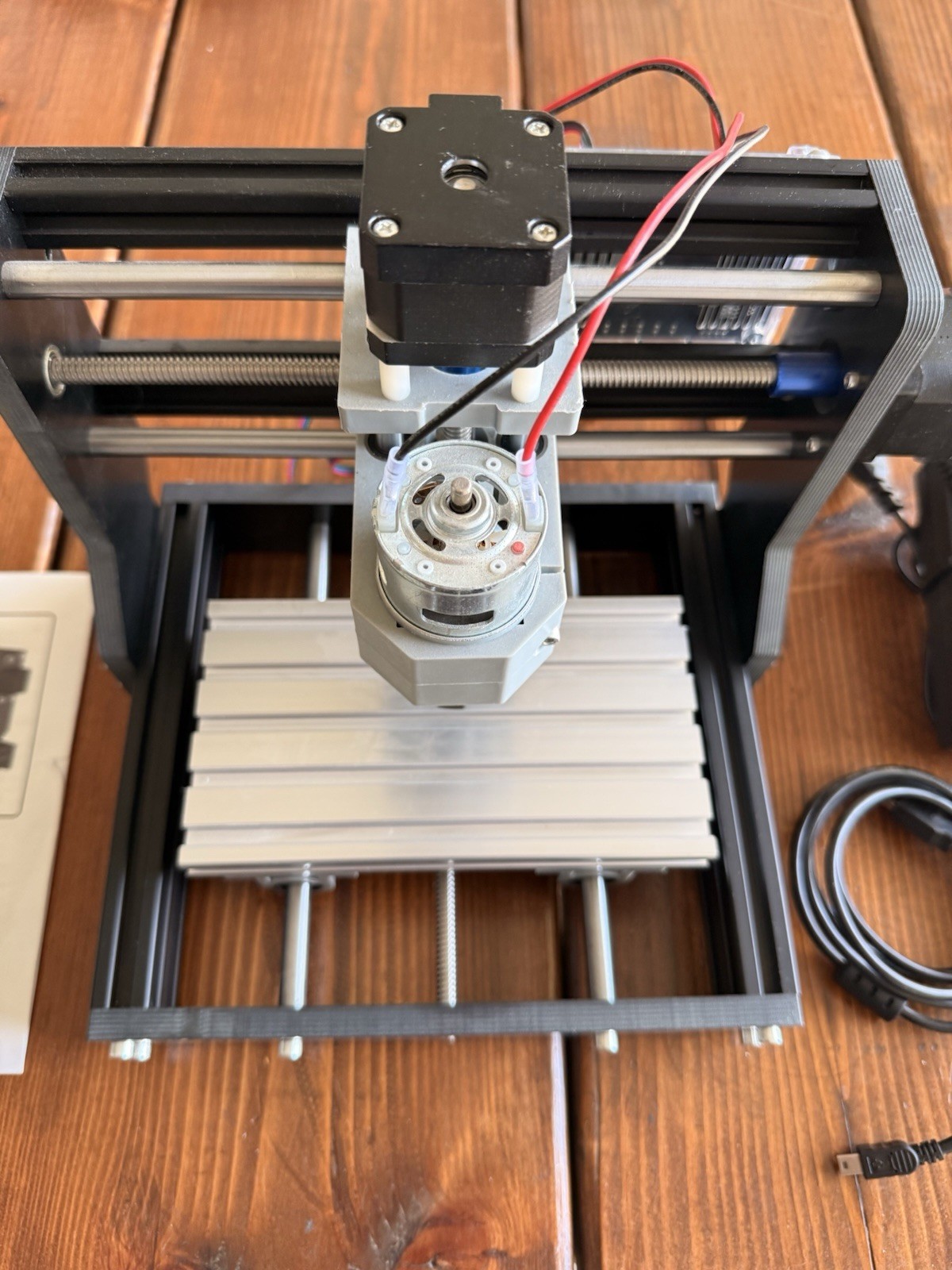 CNC3-3018 Pro Engraving Machine Cables, And Power Source Included.