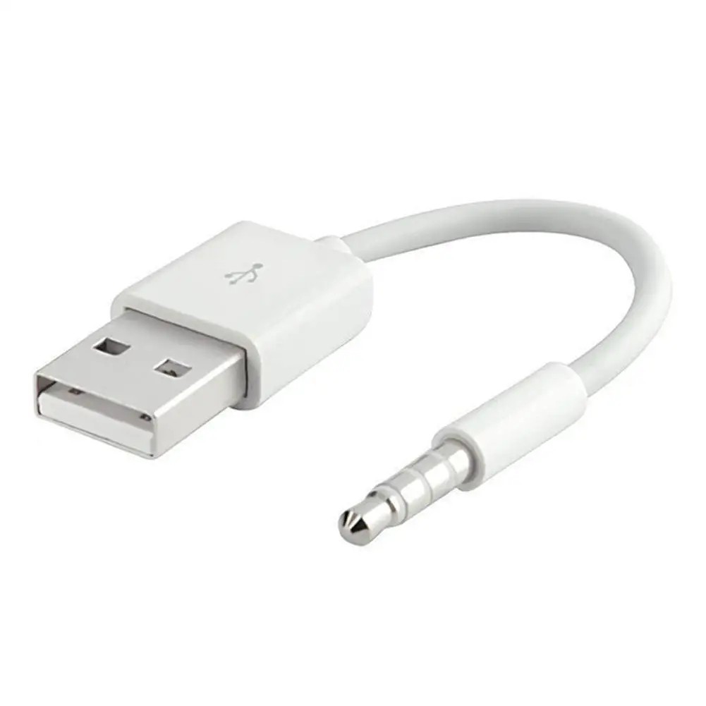 USB Charger Data SYNC Cable for Apple iPod Shuffle 3rd 4th 5th 6th 7th Gen 3.5mm