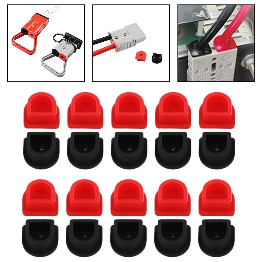 Waterproof 50A For Anderson Connector Pack 20PCS Red and Black for Outdoor Use
