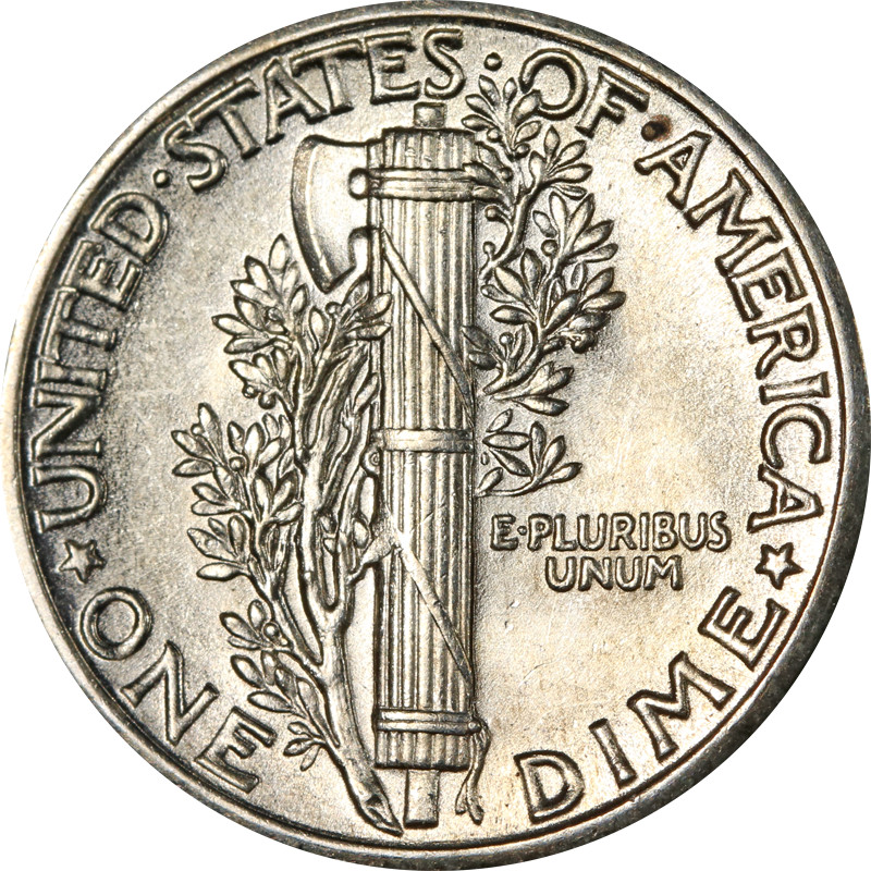 1935-P Mercury Dime