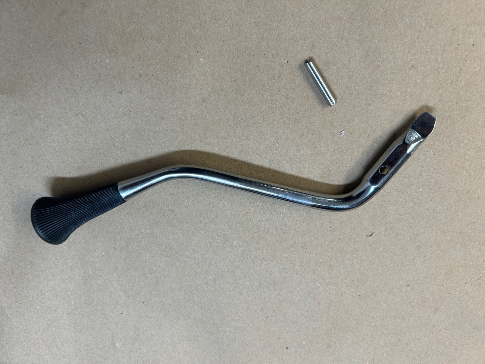 1978-1979 Ford Truck  & bronco auto  Shifter lever new knob pin rechromed