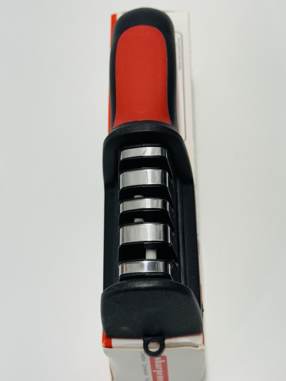 Kitchen Knife Sharpener 3 Stage Manual Tungsten Steel Sharpening Tool Handheld