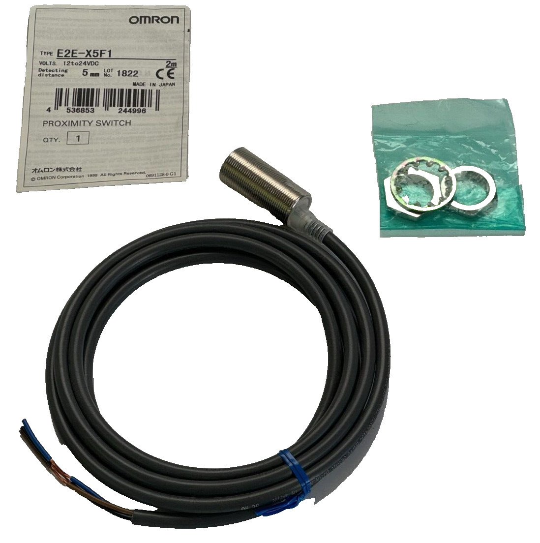 NEW Omron E2E-X5F1 Proximity Switch
