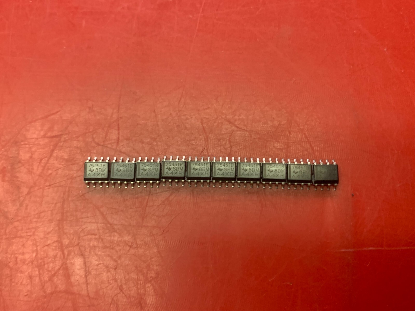 10x SN75451BD TEXAS INSTRUMENTS IC PERIPHERAL DRIVER 5.25V 8 PIN SOIC