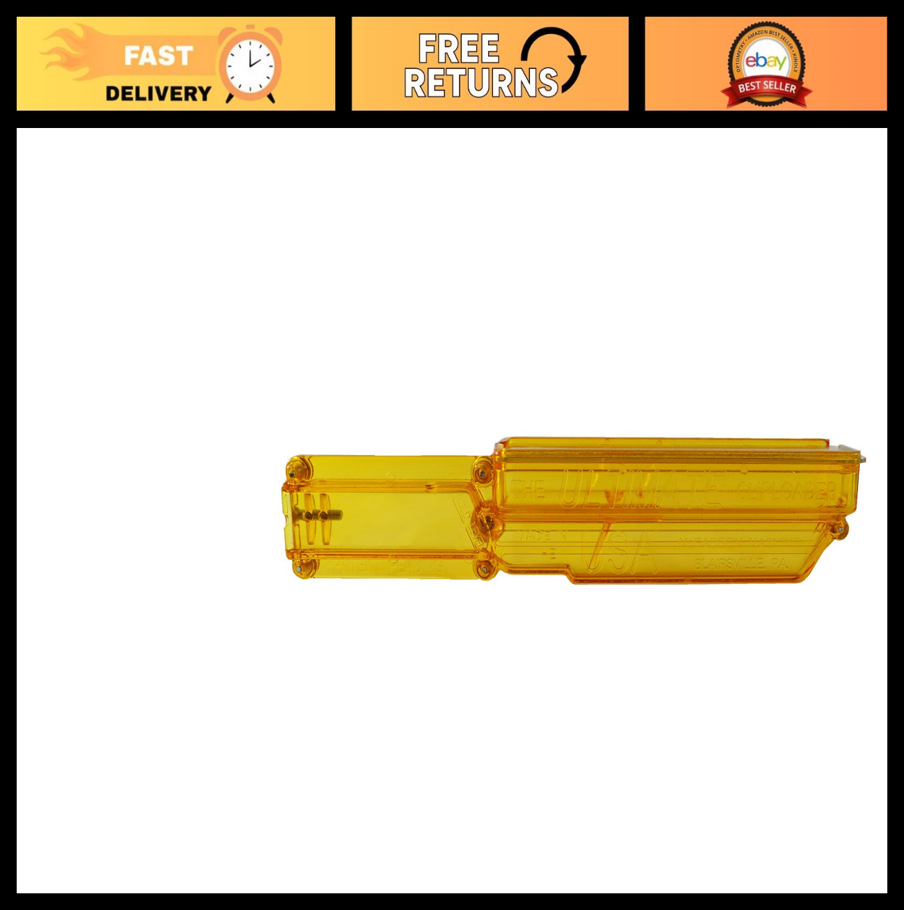 Ultimate Speed Loader for Quick Reloading - Efficient Clip Loader Accessory