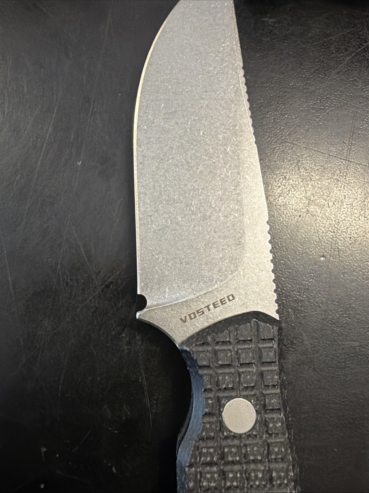 Vosteed Mink Fixed Blade Knives - 3.33’’ Nitro-V Blade with Sheath,