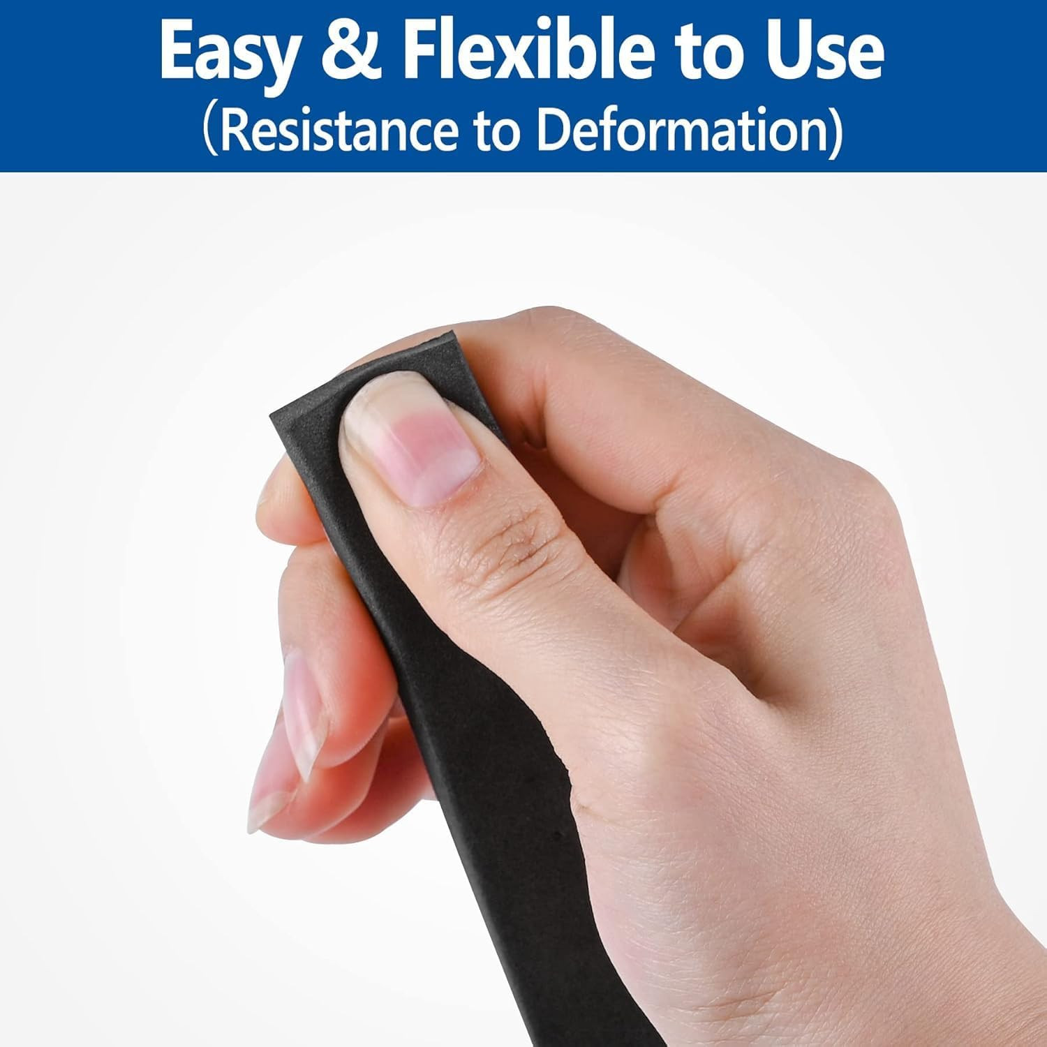 Self Adhesive Foam Weatherstrip 1/2In x 1/4In x 42Ft Insulation Seal Strips