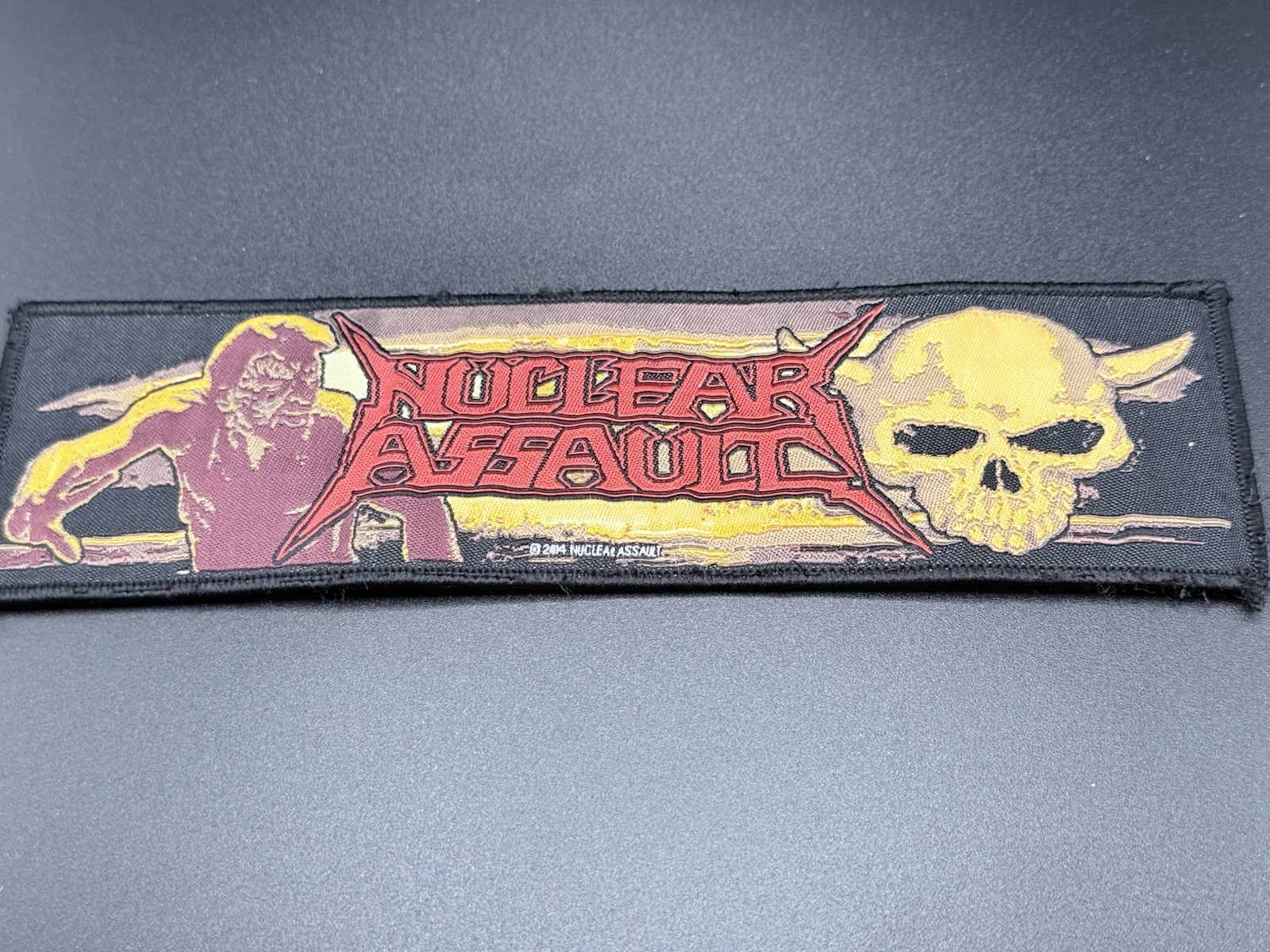 Nuclear Assault Woven Patch Used