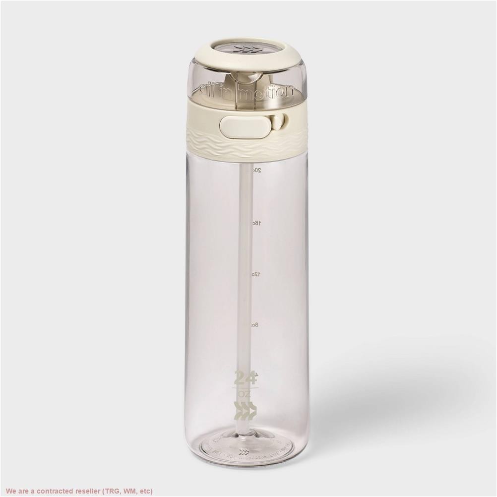 24oz Tritan Hydration Water Bottle - White - All in Motion