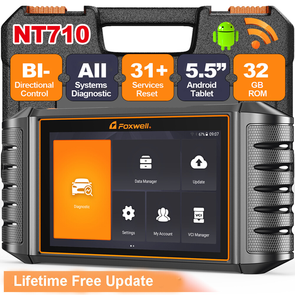 FOXWELL NT710 For Chrysler Full Bidirectional OBD2 Scanner Auto Diagnostic Tool