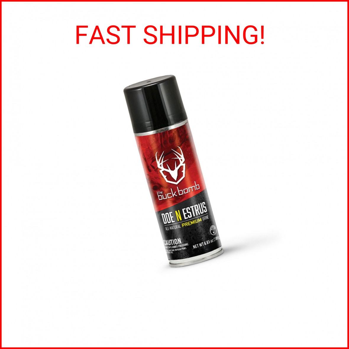Hunters Specialties Buck Bomb Natural Doe 'N Estrus Aerosol Scent | Deer Buck Lu