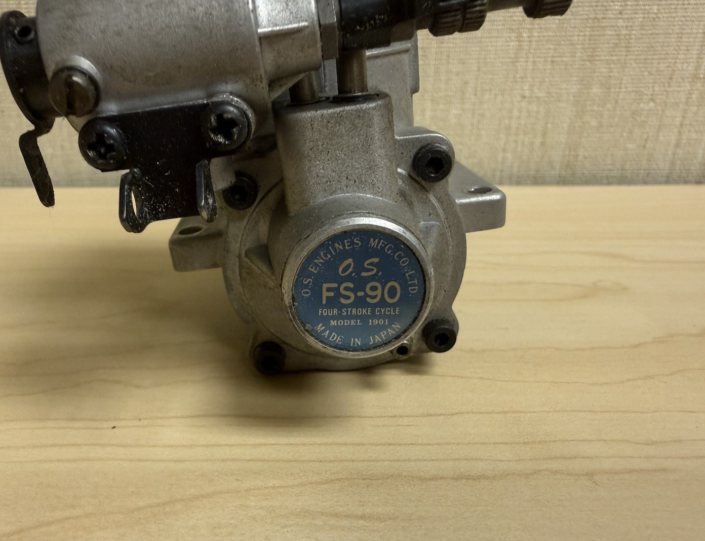 OS Max FS-90 Four Stroke R/C Model Airplane Engine