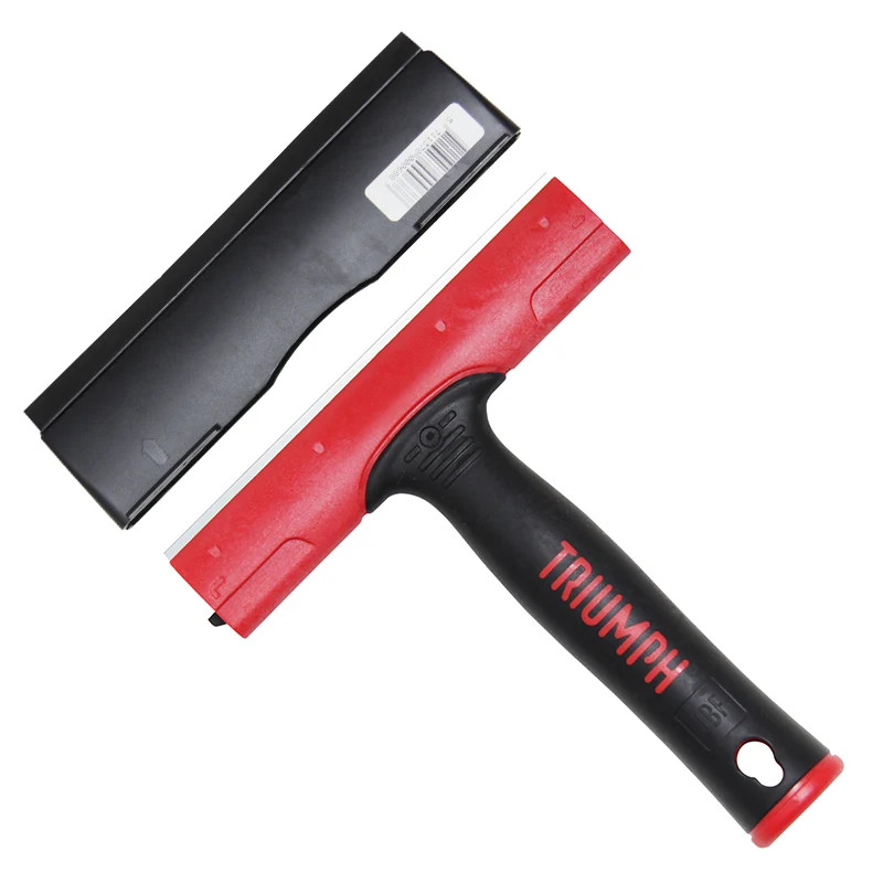 Triumph 6in/15cm MK3 Scraper Rubber Grip Straight