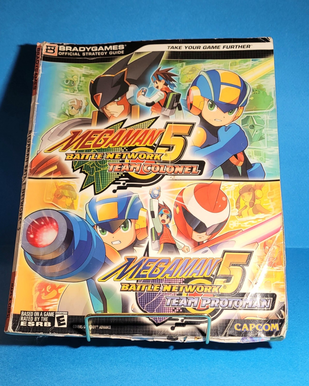 Brady Games Mega Man Battle Network 5 Colonel Protoman Strategy Guide HAS WEAR