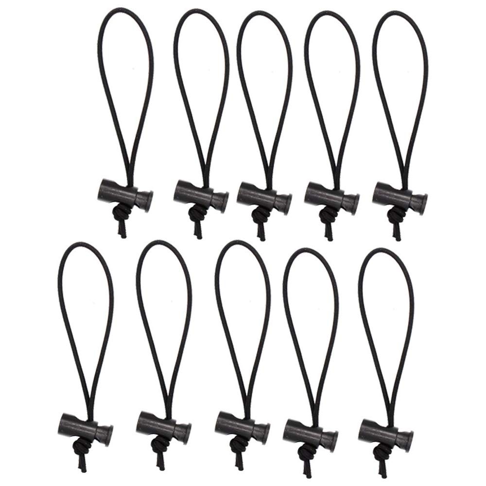 Multipurpose Extra Thick Elastic Cable Tie and Organizer, Adjustable Cable St...