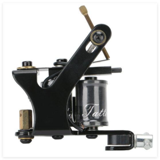 One Custom Pro Top Carbon Steel 10 Wrap Coils Tattoo Machine Gun Supply