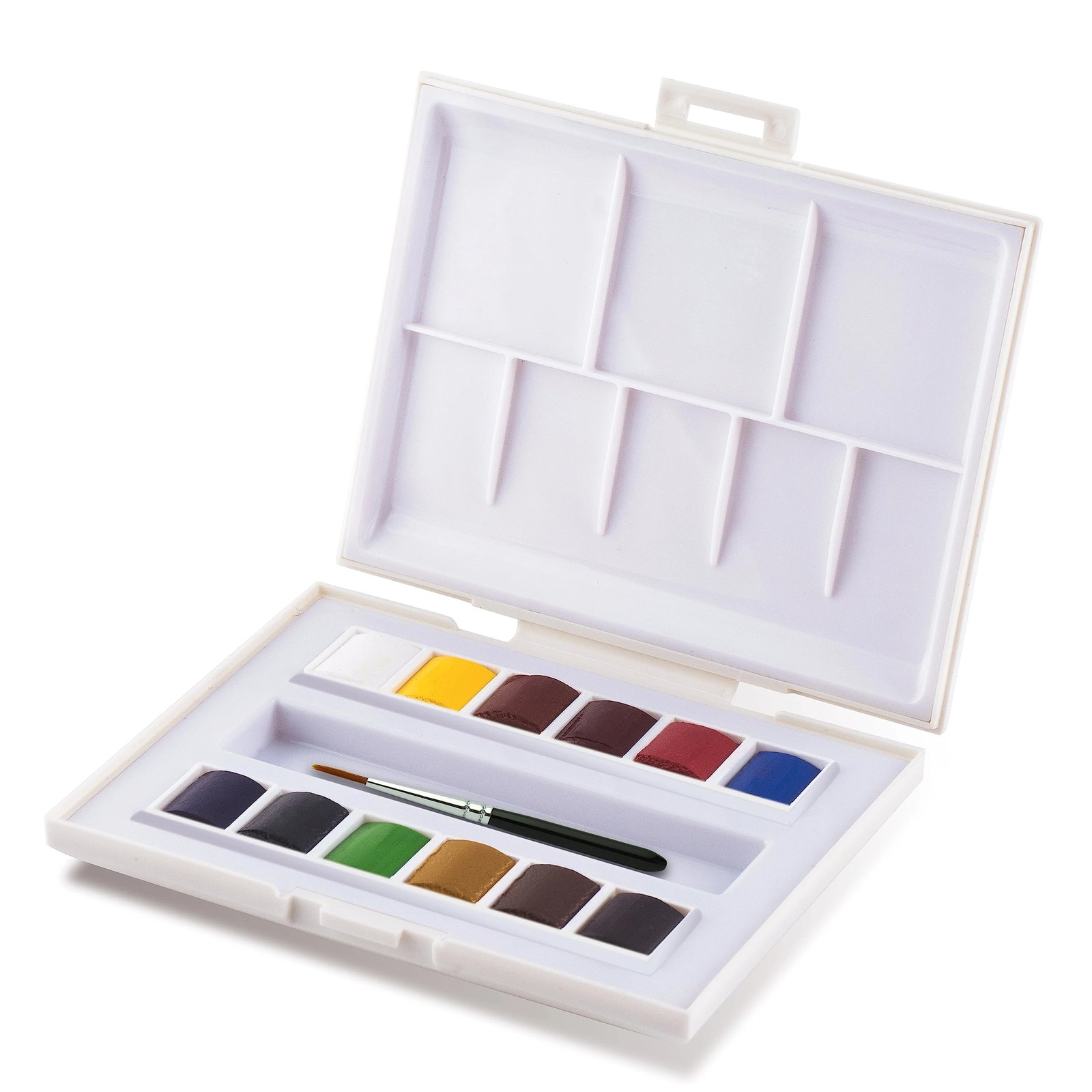 SENNELIER La Petite Aquarelle 12 Half Pans 4.8 Ounce (Pack of 1), Multicolor