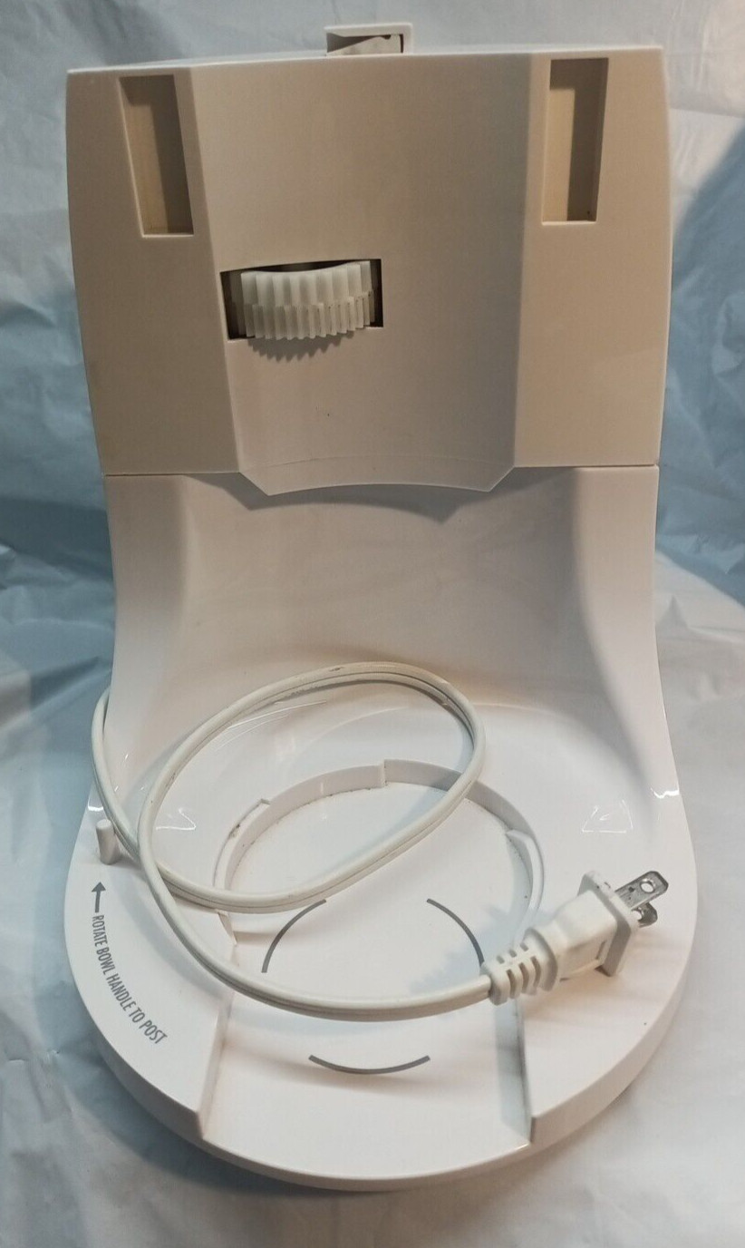 Hamilton Beach Icy Treats Shaver 68050 Replacement Part Stand ONLY **WORKS!