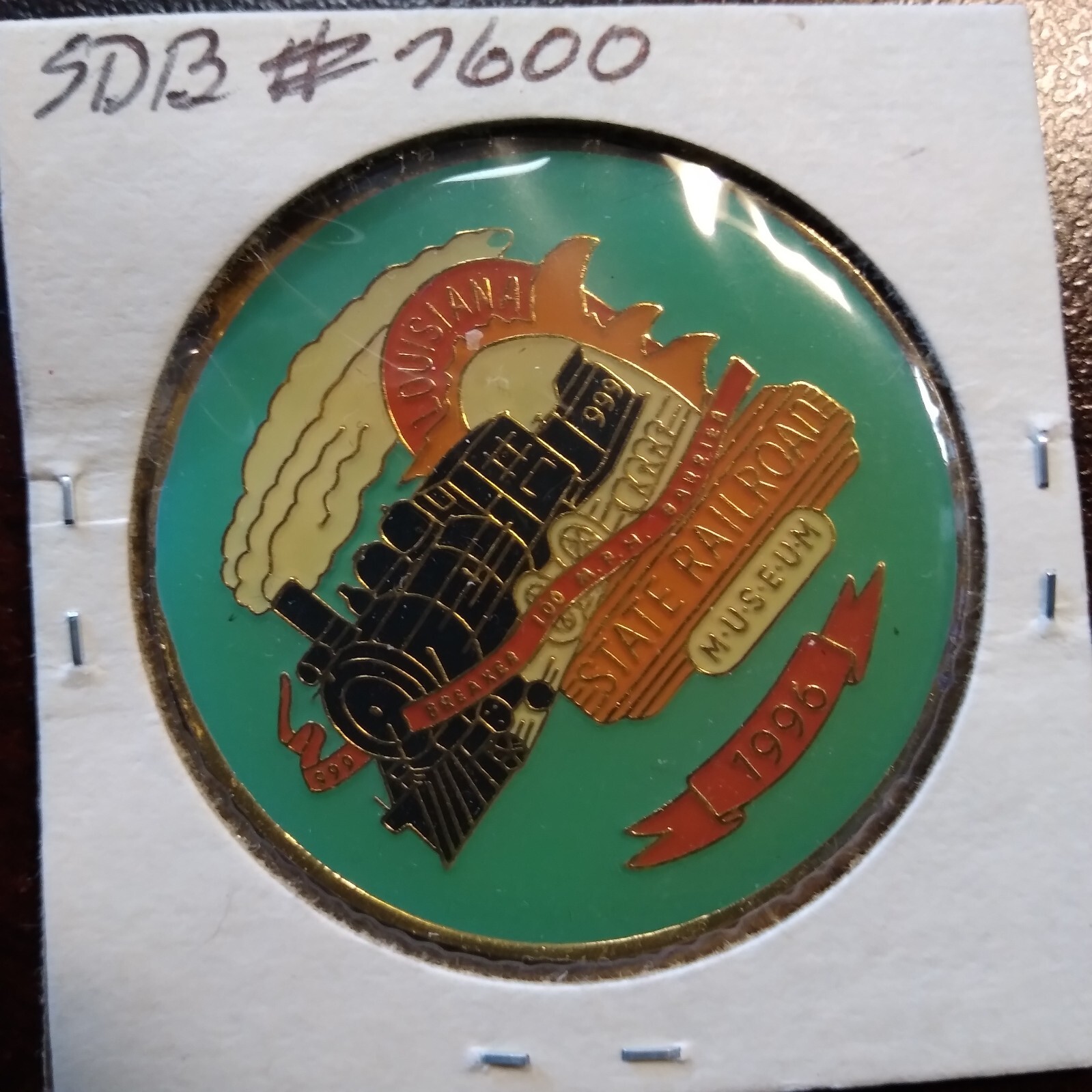 1996 Elks Gretna Looped Multi-Color Doubloon