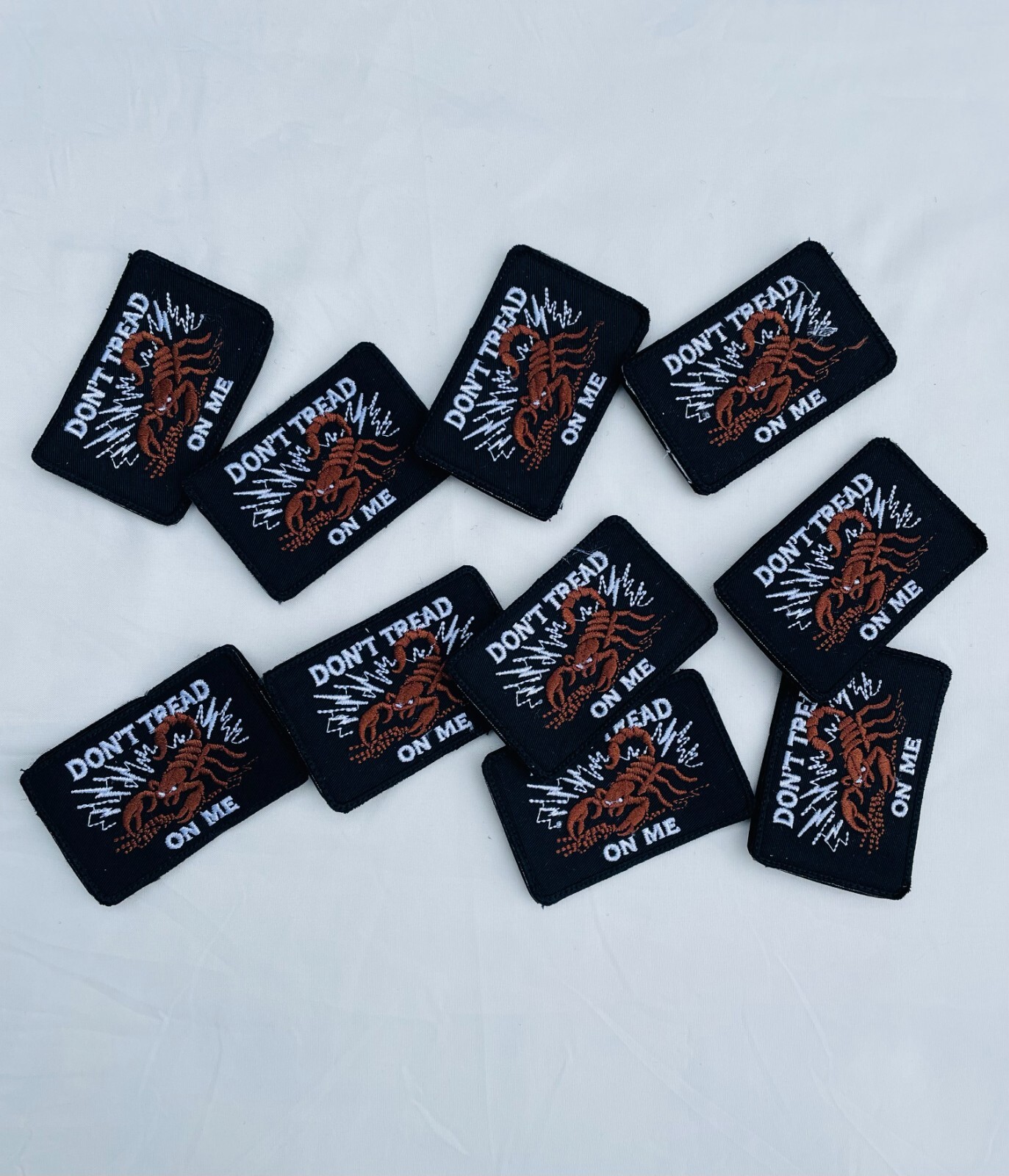 "Don't Tread On Me" - GORUCK style - Hook and Loop Backing Morale Patch