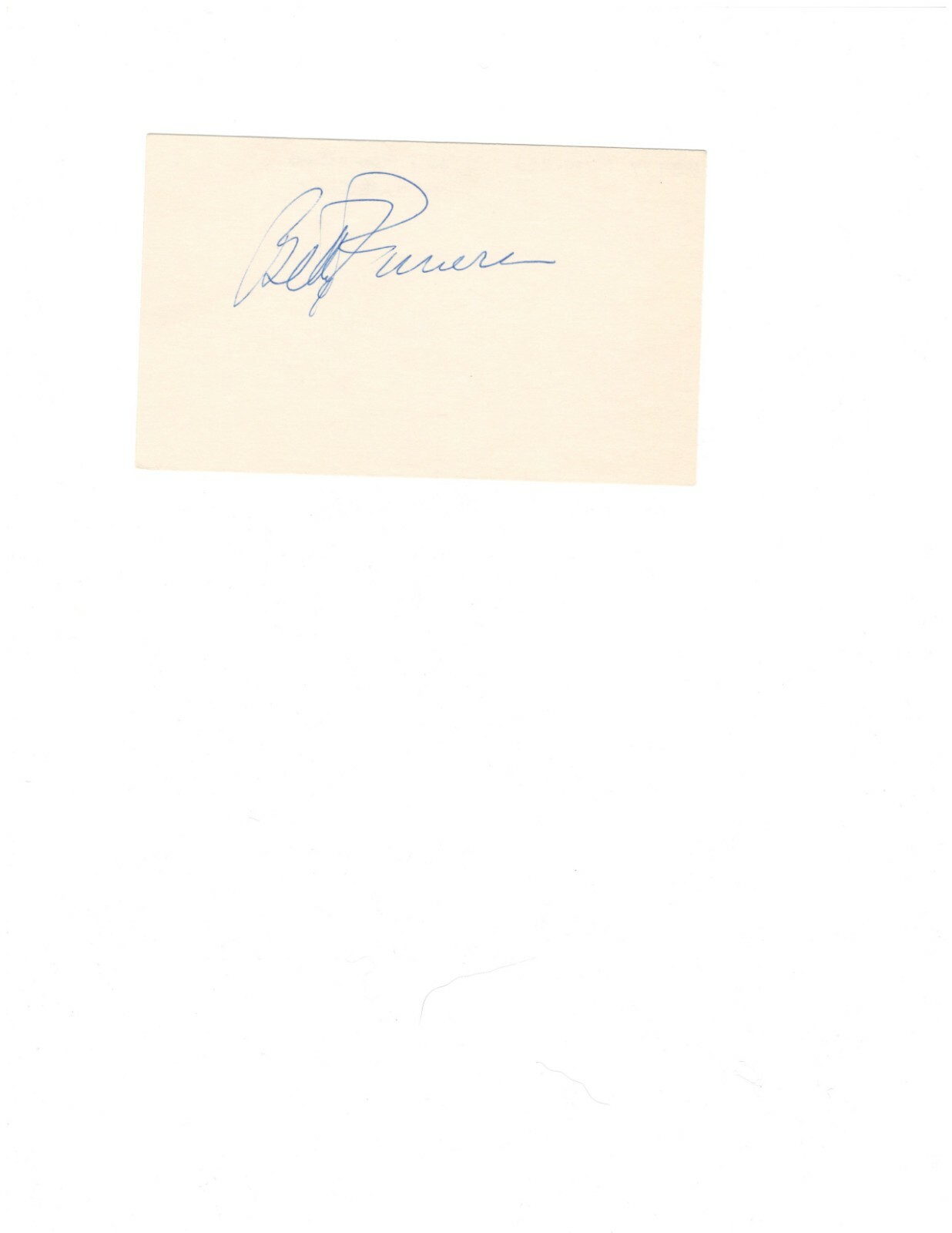ACTRESS BETTY FURNESS  AUTOGRAPH ON CARD