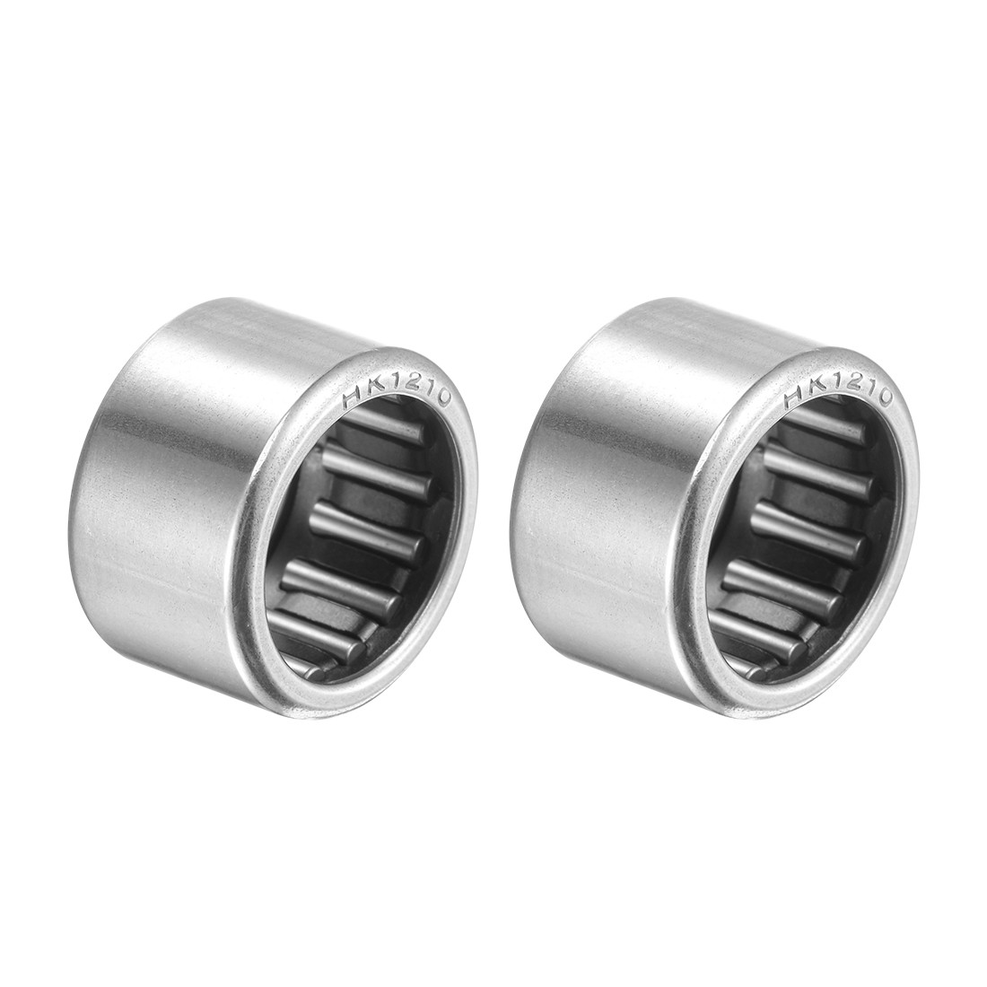 HK1210 Needle Roller Bearings 12mm x 16mm x 10mm Chrome Steel Open End 2pcs