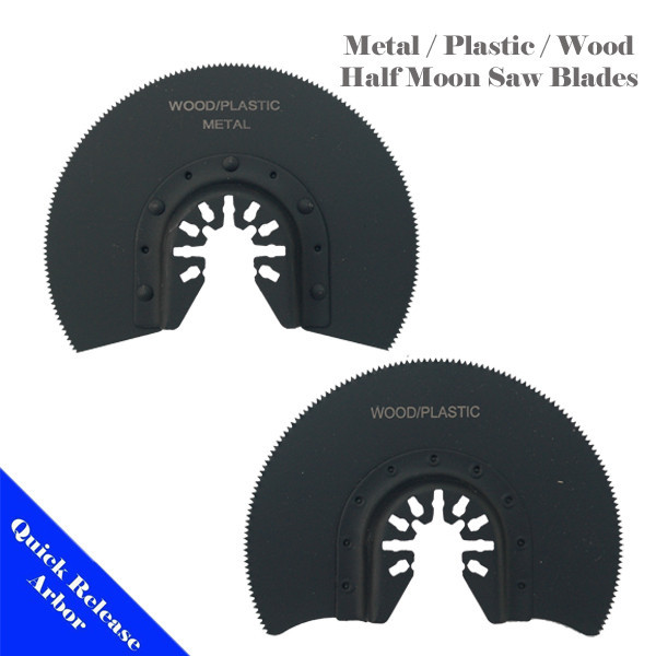 4 Saw Blade Oscillating MultiTool Dremel Bosch Fein Dewalt Rockwell X2 Hyperlock