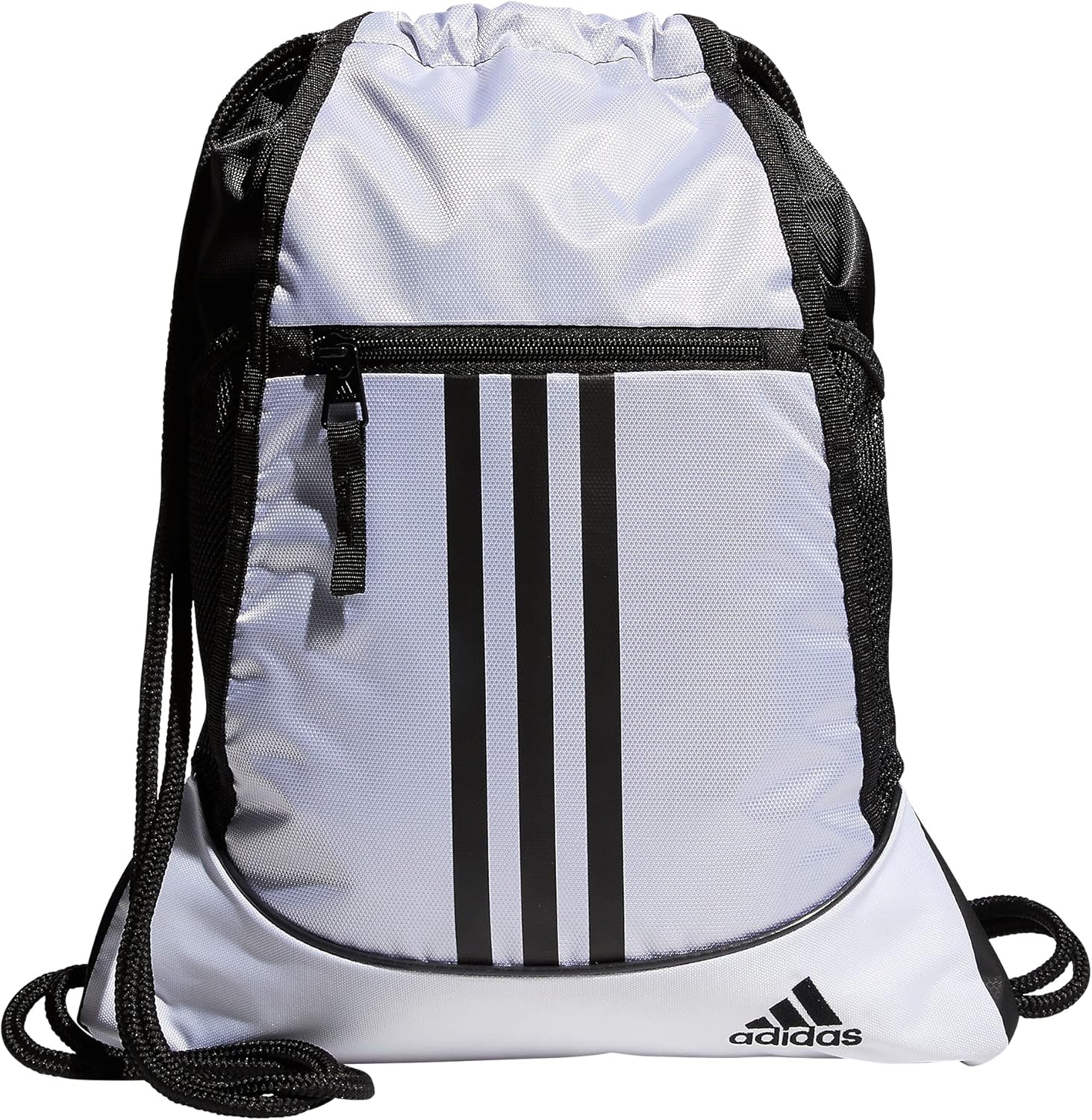 Adidas Alliance Sackpack – Drawstring Backpack for Sports, Small Gym Bag